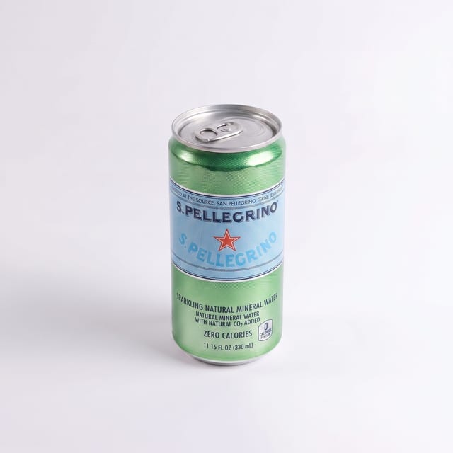 San Pellegrino Sparkling Water.