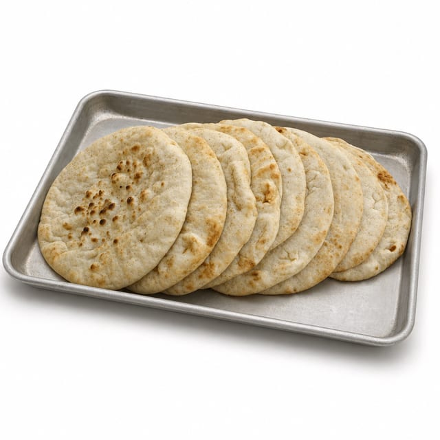 Warm Pita Bread.