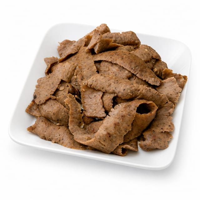 Carved Gyro Meat.